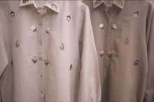 Load image into Gallery viewer, Embroidered Linen Top
